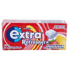 Wrigley S Extra Strawberry Citrus Gum Sugar Free 15 6g