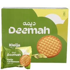 Deemah Kleija Cardamom Biscuits 8 × 62g