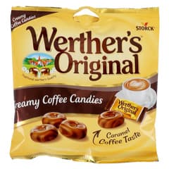 Werther S Original Creamy Coffee Candies Caramel Coffee Taste 125 G