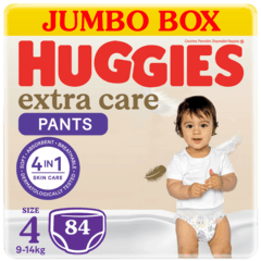 Huggies Extra Care Culottes Diapers Size 4 9 14 Kg 84 Diapers