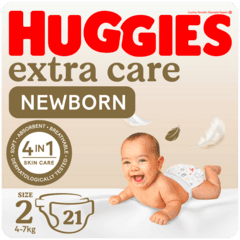 Extra Care Newborn Diapers Size 2 (4-6 KG)