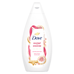 Dove Sugar Cookie Limited Edition Body Wash Rich Cleanser Sweet Cookie Fragrance Sulfate Free 450ml