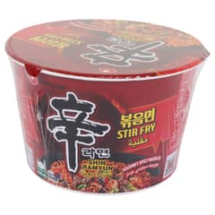 Nongshim Shin Ramyun Stir Fry Gourmet Spicy Cup Noodles 103g