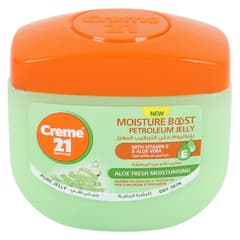 Creme 21 Moisture Boost Petroleum Jelly Aloe Fresh Moisturising With Vitamin E And Aloe Vera For Dry Skin 100 Ml