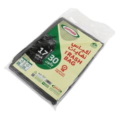 Gulfmaid Trash Bag 30 Gallon High Thickness 72 × 88 Cm 17 Pcs