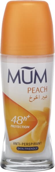 Mum Peach Deo Roll On 50Ml