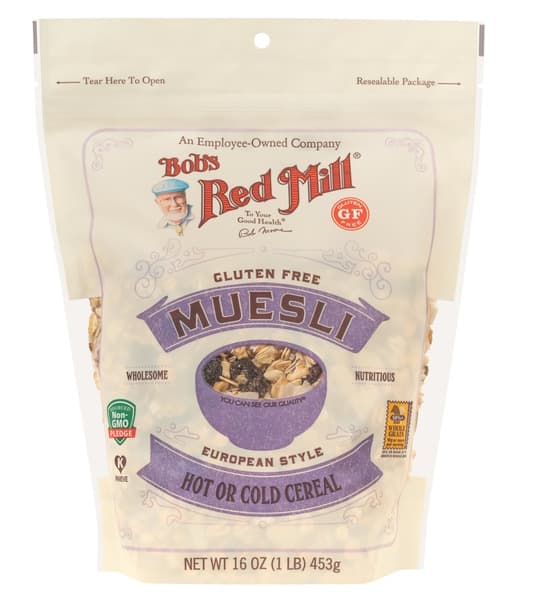 Bob's Red Mill Gluten Free Muesli 453G