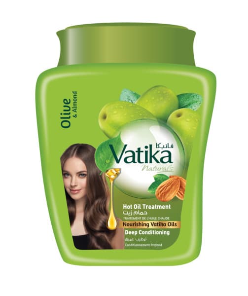 Dabur Vatika Olive & Almond Deep Conditioning Hot Oil 500G