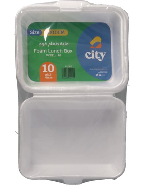 City Foam Lunch Box