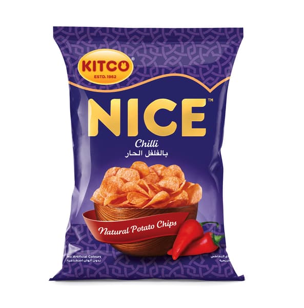 Kitco Nice Chilli Natural Potato Chips 30G