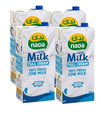 Nada Long Life Milk Full Cream 4X1L