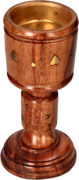 Wooden Mubakhar 6"