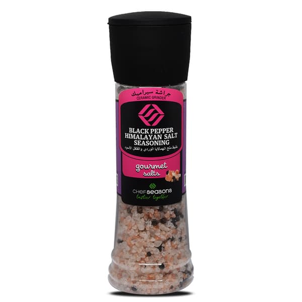 Chef Seasons Black Pepper Himalayan Salt 330G