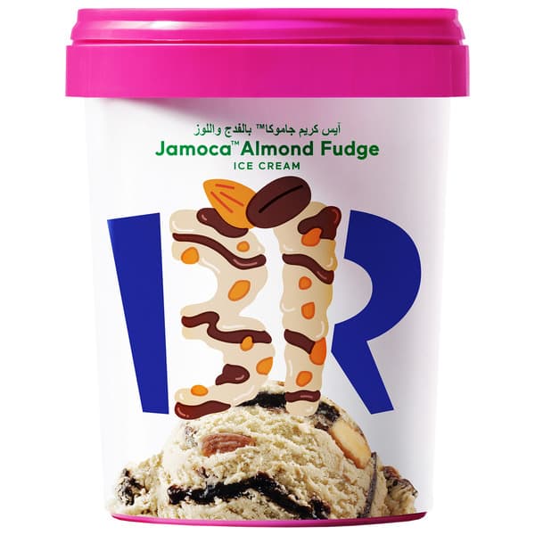 Baskin Robbins Jamoca Almond Fudge Ice Cream 946Ml
