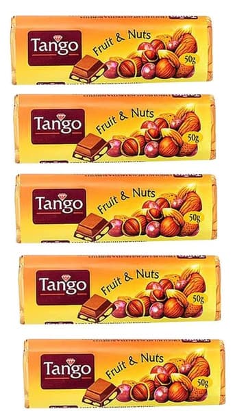 Tango Chocolate Assorted 5X50G
