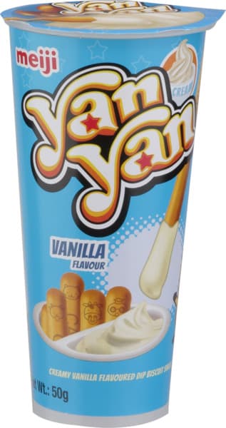 Meiji Yan Yan Vanilla Flavor Dip 50G