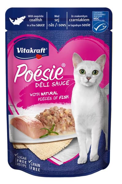 Vitakraft Poésie Délisauce & Coalfish