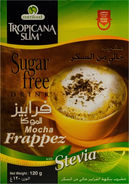 Tropicana Slim Mocha Frappez Drink With Stevia Sugar Free