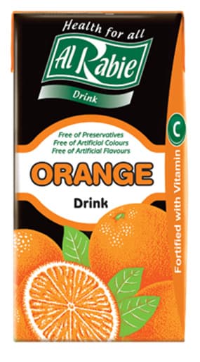 Al Rabie Orange Drink 125Ml
