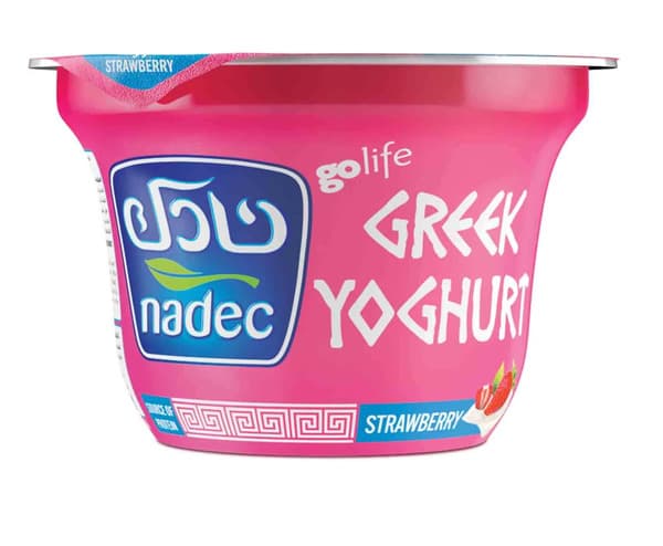 Nadec Greek Yogurt Strawberry 160G