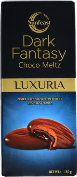 Sunfeast Dark Fantasy Cookies Choco Meltz Luxuria 150G