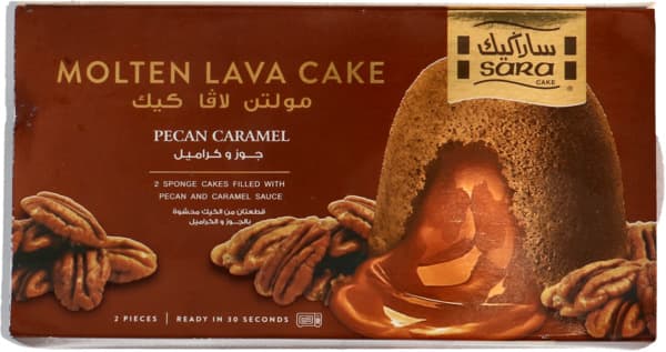 Sara Cake Pecan Caramel Molten Lava Cakes 280G