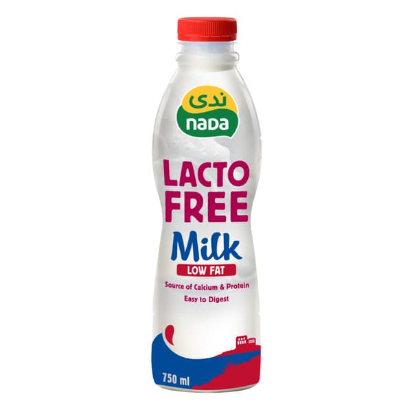 Nada Lacto Free Fresh Low Fat Milk 750ml