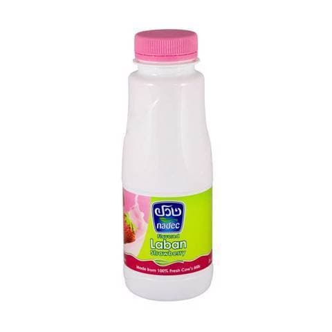 Nadec Strawberry Flavored Laban 360Ml