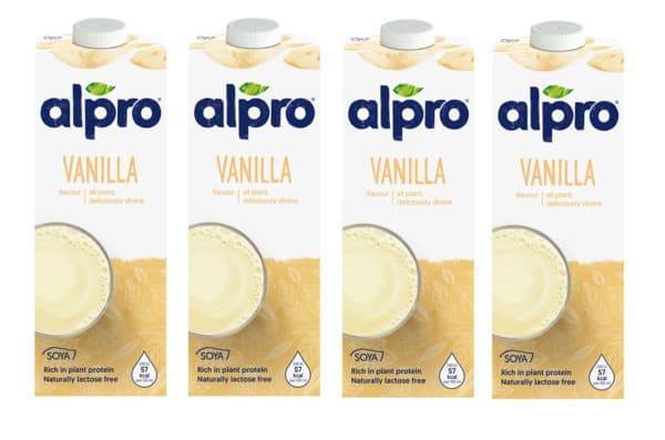 Alpro Vanilla Flavored Soya Drink 4X250Ml