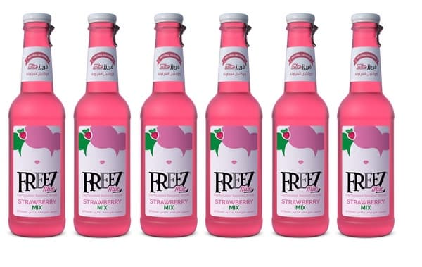 Freez Mix Strawberry Premium Mix 6X275Ml