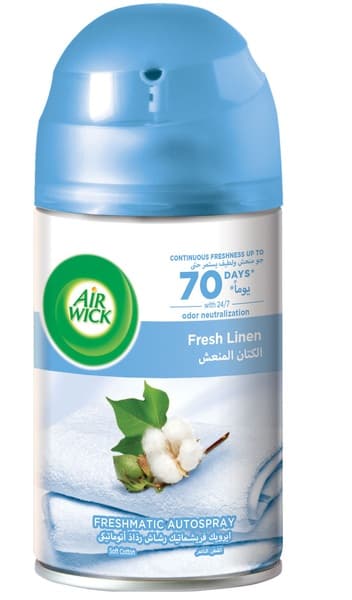 Air Wick Fresh Linen Freshmatic Autospray Refill 250Ml