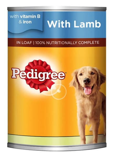 Pedigree Lamb in Dog Food