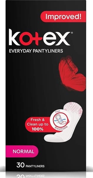 Kotex Everyday Panty Liners 30's