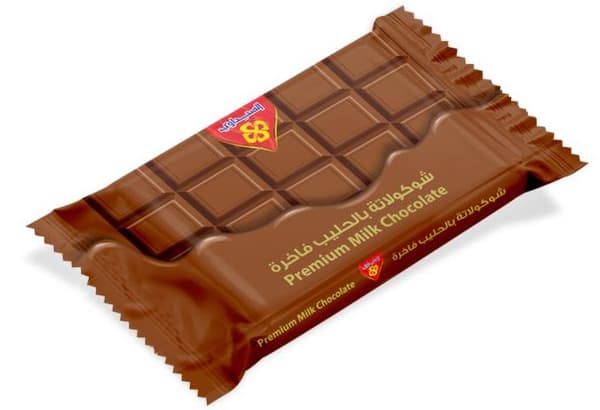 Al-Seedawi Premium Milk Chocolate Bar 1Kg