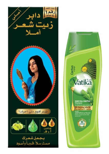 Dabur Amla Hair Oil + Shampoo