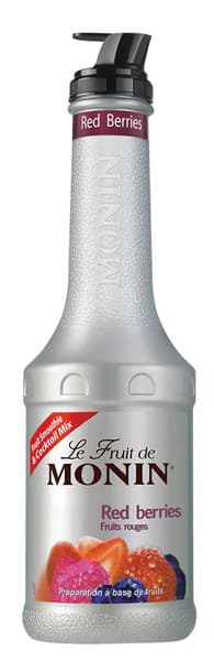 Monin Red Berries Fruit Smoothie & Cocktail Mix 1L