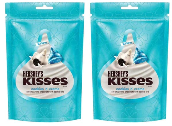 Hershey's Kisses Cookies n' Creme Chocolates 2X100G