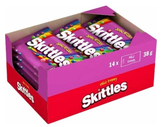 Skittles Wild Berry Candy 14X38G