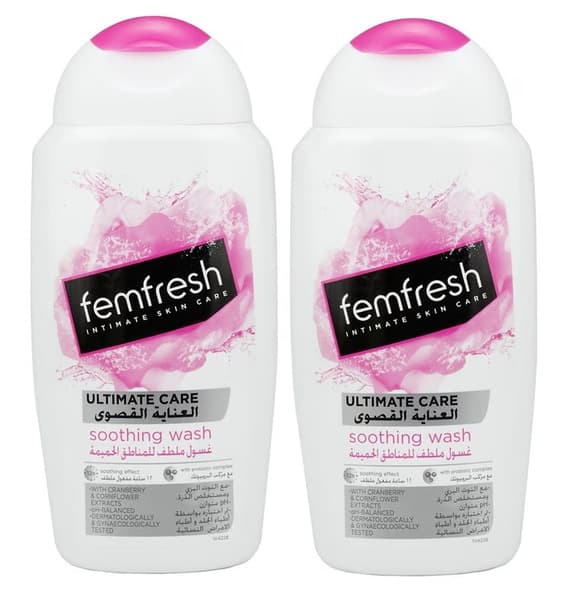 Femfresh Ultimate Care Soothing Wash 2X250Ml