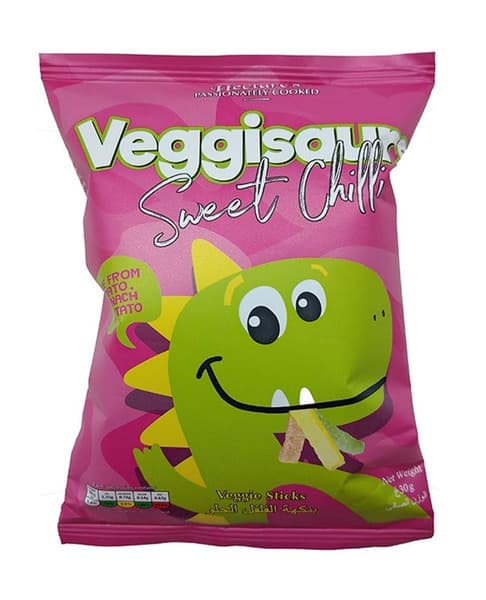 Hectare's Veggisaurs Sweet Chilli Veggie Sticks 30G