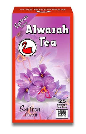 Alwazah Tea With Zaffron Tea Bags 25's