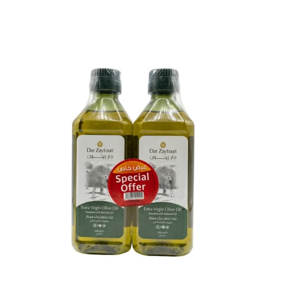 Dar Zayton Extra Virgin Olive Oil 2X250Ml