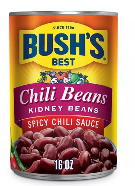 Bush's Best Kidney Beans With Spicy Chili Sauce 454G