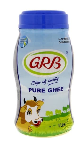 GRB Pure Cow Ghee Bottle 1L