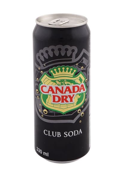 Canada Dry Club Soda Can