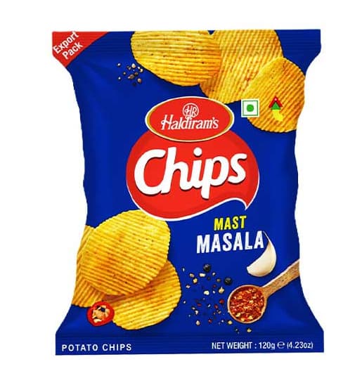 Haldiram's Mast Masala Chips 120G