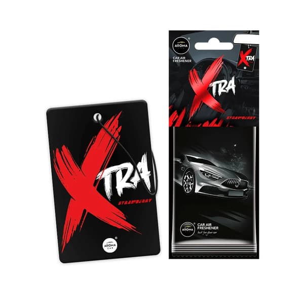Aroma Cellulose X Series Silver Car Freshener