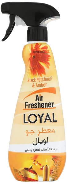 Loyal Air Freshener Black Patchouli & Amber 450Ml