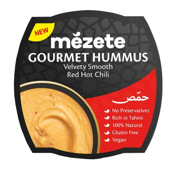Mezete Gourmet Hummus Hot Red Chili 215G
