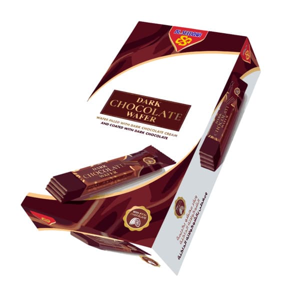 Al Seedawi Dark Chocolate Wafer 24X12G